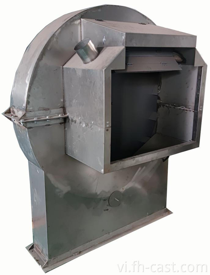 Rotary table sand shower machine